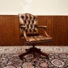 Pamono English President Chair in Leather> Office Chairs