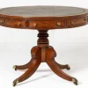 New Pamono English Regency Mahogany Drum Table