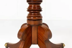 New Pamono English Regency Mahogany Drum Table