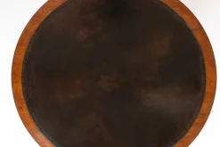 New Pamono English Regency Mahogany Drum Table