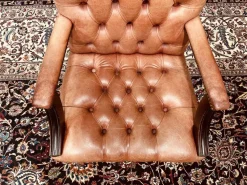 Pamono English Salmon President Chair><noscript><img width=