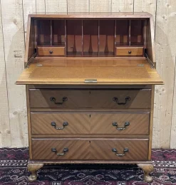 New Pamono English Secretary in Mahogany, 1950s