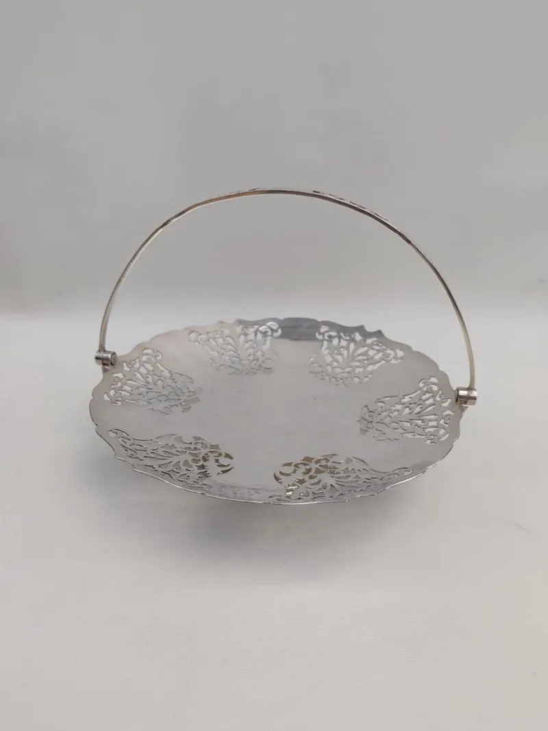 Discount Pamono English Silver Plated Dish by Mappin and Webbs, 1890s