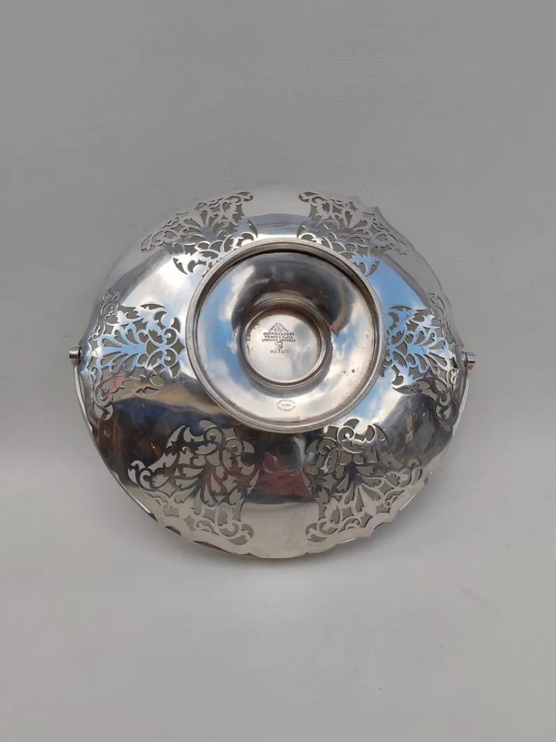 Discount Pamono English Silver Plated Dish by Mappin and Webbs, 1890s