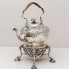 Sale Pamono English Silver Teapot with Stand by T. Heming and S. Whitford