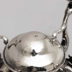 Sale Pamono English Silver Teapot with Stand by T. Heming and S. Whitford