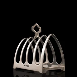 Discount Pamono English Silver Toast Rack by Edward Viner, 1932