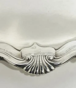 New Pamono English Silver Tray on Paw Feet attributed to Gibson and Langman, 1898