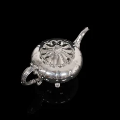 Pamono English Silver-Plated Tea Service from Viners of Sheffield, 1960s, Set of 2><noscript><img width=