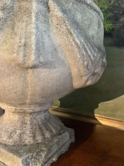 Pamono English Stone Urns, 1920s, Set of 2><noscript><img width=