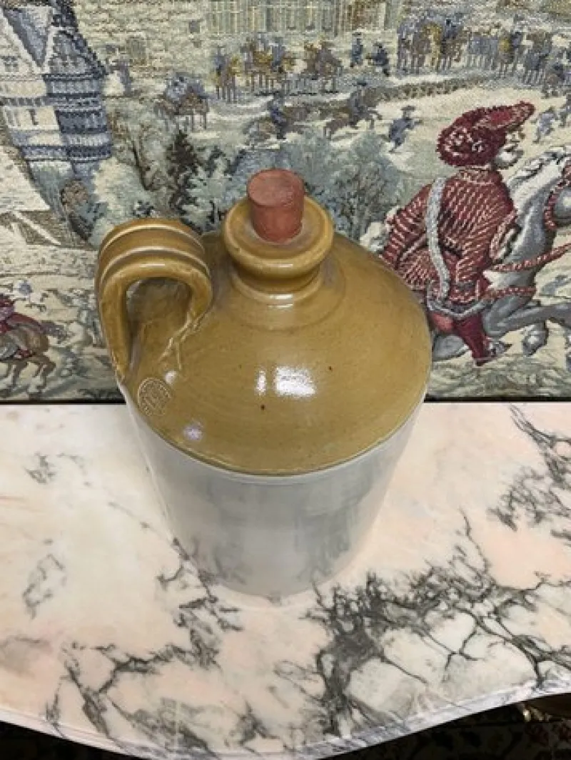 Pamono English Stoneware Wine Jug by James Pearson> Bottles, Carafes & Jugs