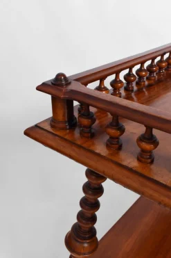 Pamono English Turned Wood Console, 1910s><noscript><img width=