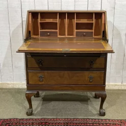 Best Pamono English Walnut Secretary, 1930s