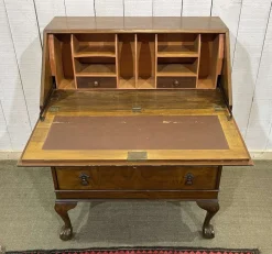 Best Pamono English Walnut Secretary, 1930s
