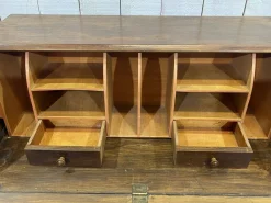 Best Pamono English Walnut Secretary, 1930s