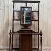 Pamono English Wardrobe in Mahogany> Racks, Hooks & Valets
