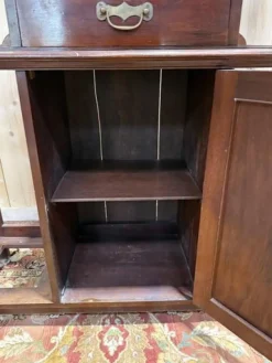 Pamono English Wardrobe in Mahogany><noscript><img width=