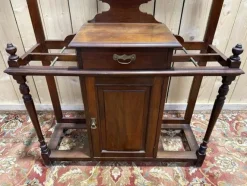Pamono English Wardrobe in Mahogany><noscript><img width=