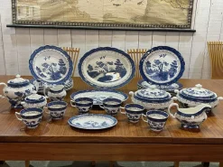 Pamono English Willow Porcelain Dinner Service, Set of 27> Dinnerware Accessories
