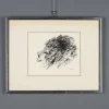Outlet Pamono Ennio Morlotti, Composition, Ink on Paper
