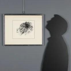 Outlet Pamono Ennio Morlotti, Composition, Ink on Paper