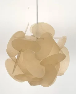 Discount Pamono Enrico Botta Fiberglass Pendant Light by Sundown, 1968