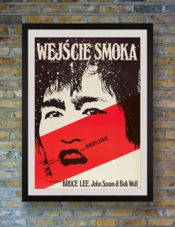 Sale Pamono Enter the Dragon Movie Poster, Poland, 1981