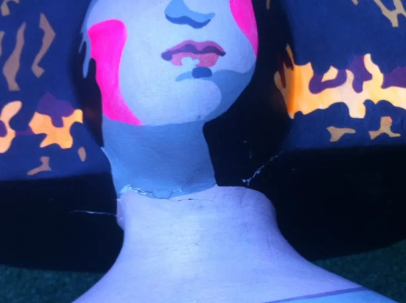 Pamono Equipo Crónica, Menina, 1968, Papier-Mâché> Abstraction