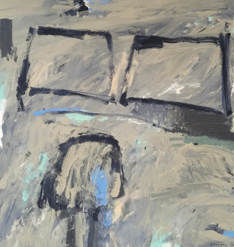 Pamono Esteban de la Foz, Childhood Islands, 1996, Oil on Canvas> Abstraction