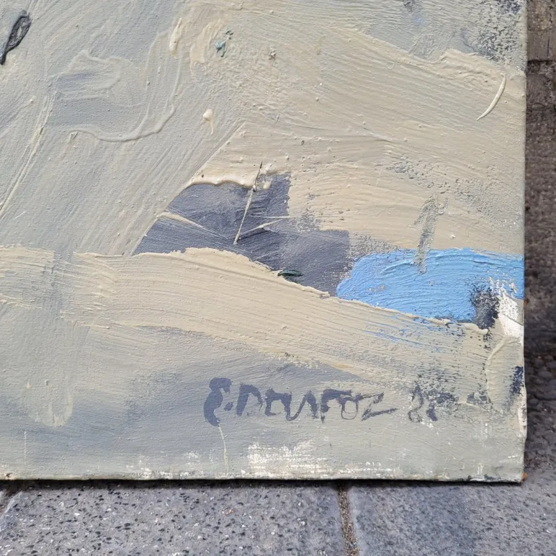 Pamono Esteban de la Foz, Childhood Islands, 1996, Oil on Canvas> Abstraction