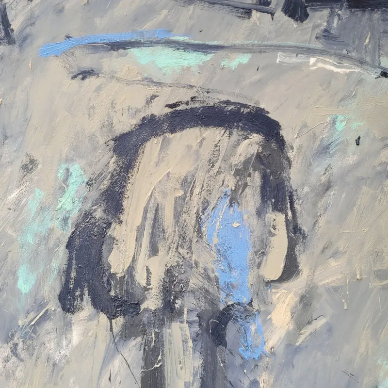 Pamono Esteban de la Foz, Childhood Islands, 1996, Oil on Canvas> Abstraction