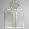 Clearance Pamono Etched Glass Windows, 1880s, Set of 3