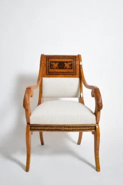 Best Pamono Etruscan Armchairs, 19th Century, Set of 2
