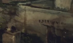 Pamono Ettore Ferrante, Italian Landscape Painting, Naples, Posillipo School, Oil on Canvas, Framed><noscript><img width=