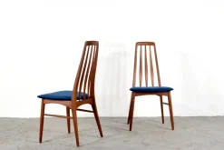 Pamono Eva Dining Chairs by Niels Koefoed for Koefoeds Møbelfabrik, 1960s, Set of 4><noscript><img width=