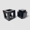 Best Pamono Ewerdt Hilgemann, Minimalist Geometric Positief & Negatief Sculptures, 1972, Plywood, Set of 2