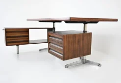 Pamono Executive Desk by Osvaldo Borsani for Tecno, 1960s><noscript><img width=
