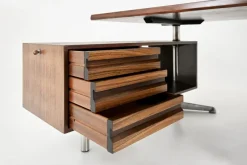 Pamono Executive Desk by Osvaldo Borsani for Tecno, 1960s><noscript><img width=