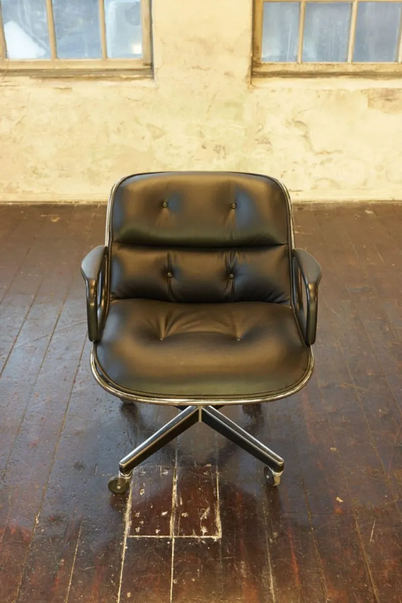 Sale Pamono Executive Swivel Chair by Charles Pollock for Knoll