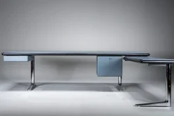 Hot Pamono Executive Writing Desk in Oak and Leather by Warren Platner for Knoll, 1960s