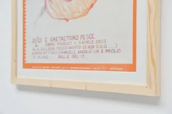 Best Pamono Exhibition Poster attributed to Gaetano Pesce for Bernini, Italy, 2001