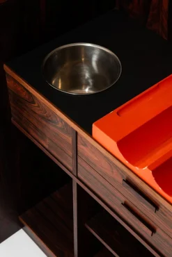 Clearance Pamono Expanding Captain's Bar in Rosewood from Dyrlund, Denmark, 1960s