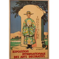 Sale Pamono Exposition Internationale Des Arts Décoratifs Poster, France, 1925