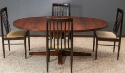 Pamono Extendable Dining Table by John Mortensen for Heltborg Møbler Denmark, 1960s, 1962><noscript><img width=