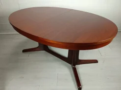 Pamono Extendable Dining Table from Baumann, 1960s><noscript><img width=