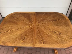 Pamono Extendable Dining Table with Rounded Corners, 1970s><noscript><img width=