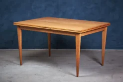 Pamono Extendable Oak Dining Table by N.O. Møller, 1960s> Dining Tables & Sets