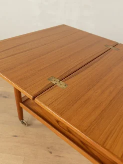 Sale Pamono Extendable Serving Trolley by Poul Jeppesen for Poul Jeppesens Møbelfabrik, 1960s