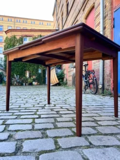 Pamono Extendable Teak Dining Table, Denmark> Desks