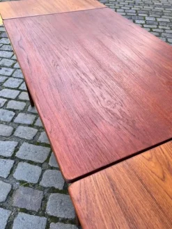 Pamono Extendable Teak Dining Table, Denmark><noscript><img width=
